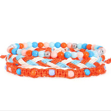 Load image into Gallery viewer, Teenagers Colorful Beads Bracelet Waterproof Wax Line
