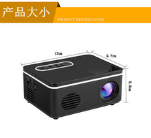 Load image into Gallery viewer, Home HD LED Projector Mini Projector S361 Projection Support 1080P Projector
