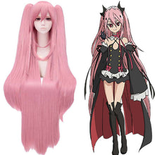 Load image into Gallery viewer, Seraph of the End Clulu Wig Queen of Cépesi Loli Gray-Pink Jaws Clamp  Cos Wig
