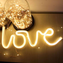 Load image into Gallery viewer, LED Neon Light Confession Romantic Decorative Lamp Love Modeling Lamp Small Night Lamp Props
