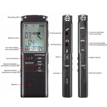 Load image into Gallery viewer, Multifunctional Recording Pen Professional HD Long-Distance Noise Reduction Digital Recording Pen MP3 Player
