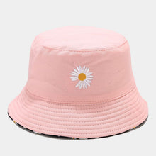 Load image into Gallery viewer, Men's and Women's Little Daisy Bucket Hat Double-Sided Spring and Summer Korean Style All-Matching Printed Sun Hat Japanese Style Basin Hat
