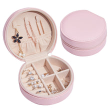 Load image into Gallery viewer, Jewelry Storage Box PU Leather Earrings Creative Portable Holders Case
