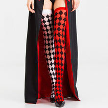 Load image into Gallery viewer, Halloween Cosplay Red Heart Princess Queen Alice in Wonderland Red Peach Queen Dress
