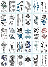 Load image into Gallery viewer, Fresh Tattoo Stickers English Alphabet Cartoon Temporary Tattoo Stickers
