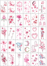 Load image into Gallery viewer, Fresh Tattoo Stickers English Alphabet Cartoon Temporary Tattoo Stickers
