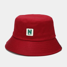 Load image into Gallery viewer, N Letters Fisherman Hat Monochrome Outdoor Sun Hat Anti-DDoS Sun Hat Summer Student Couple Bucket Hat
