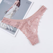 Load image into Gallery viewer, Lot Lace Panties Women Seamless Briefs Soft Lingerie Low-rise Hollow Underwear Tempting Thongs Female Underpants
