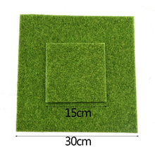 Load image into Gallery viewer, 15/30cm Simulation Moss Grass Artificial Grass Green Plants DIY Mini Garden Material for Wedding Decoration Home Garden Supplies
