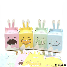 Load image into Gallery viewer, 150PCS 7X7CM 3Colors Cute Cartoon Monster Cookie&amp;Candy Bag Self-Adhesive Plastic Bags For Biscuits Snack Baking Package Supplies
