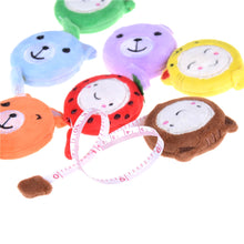Load image into Gallery viewer, 150cm 60 Inch Cute Cartoon Plush Retractable Tape Measure Ruler Sewing Tool Tape Measures Resultswa

