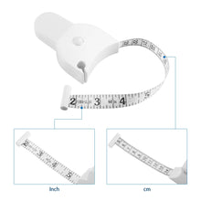 Load image into Gallery viewer, 150cm/60 Inch Fitness Accurate Fitness Caliper Body Waist Chest Arms Legs Measuring Tape Retractable Ruler Measure
