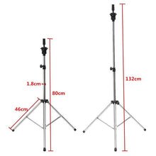 Load image into Gallery viewer, [MMM] Adjustable Wig Head Stand Mannequin Tripod Hairdressing Training Holder
