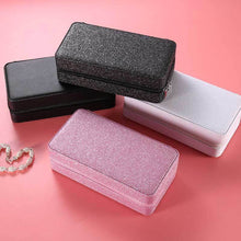 Load image into Gallery viewer, Jewelry Storage Box Portable Travel Earring Ring Multi-Functional   Holders Case
