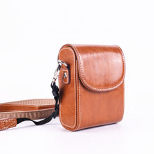 Load image into Gallery viewer, Suitable for Canon G7x3 Sony RX100 Leather Case Panasonic LX10 Ricoh GR2 Card Camera Bag
