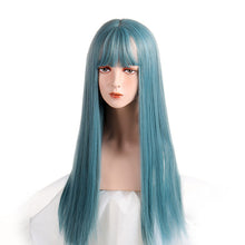 Load image into Gallery viewer, Long Straight Hair Wig Hot Selling Product Color  Cosplay Wig Style
