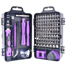Load image into Gallery viewer, 115-in-1 Watch Mobile Phone Disassembly Installation and Repair Tools Multifunctional Chrome Vanadium Steel Screwdriver Set
