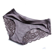 Load image into Gallery viewer, Sexy Lace Underpants Non-Trace Underwear Thin And Light Breathable Silk Briefs Exquisite Panties
