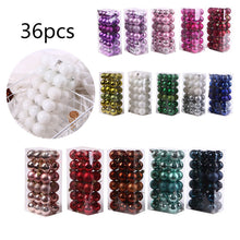 Load image into Gallery viewer, Christmas Ball Set 4cm Christmas Decorations Christmas Tree Ornament Ball Special-Shaped Balls
