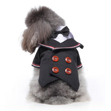 Load image into Gallery viewer, Pet Suit Pet Supplies Dress Swallowtail Wedding Dress for Dog
