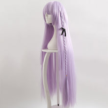 Load image into Gallery viewer, 100cm Sunshine Anime Cosplay Purple Bullet Roving/Discussion on Broken Fog Cut Ring Wig Rose Inner Net

