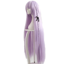 Load image into Gallery viewer, 100cm Sunshine Anime Cosplay Purple Bullet Roving/Discussion on Broken Fog Cut Ring Wig Rose Inner Net
