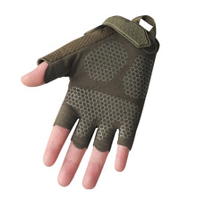 Load image into Gallery viewer, Mountaineering Rock Climbing Non-Slip Half Finger Gloves Men 'S Riding Motorcycle Sports Tactical Gloves
