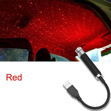 Load image into Gallery viewer, Romantic LED Starry Sky Night Light  USB Powered  Projector Lamp for Car Roof Room Ceiling Decor Plug and Play
