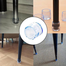 Load image into Gallery viewer, 16PCS Rubber Furniture Chair Table Mat Silicone Anti Scratch Protector Cap Table Ferrule Feet Leg Cap Floor Protector Home Tools

