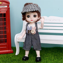 Load image into Gallery viewer, 16cm 1/12 BJD Doll with Clothes and Shoes Movable 13 Joints Cute Sweet Face Girl Gift Child Toys Princess Doll
