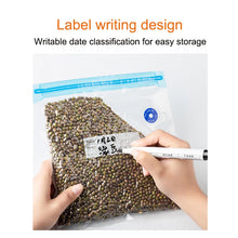 Load image into Gallery viewer, 17/20Pcs Vacuum Sealer Bags Reusable Food Storage bag Household Vacuum Food Sealer Ziplock Bag With Hand Pump Sealing Clips
