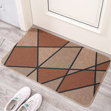 Load image into Gallery viewer, Imitation Sword Hemp Printing Rubber Floor Mat Rubber Bathroom Non-Slip Mat Absorbent Home Carpet

