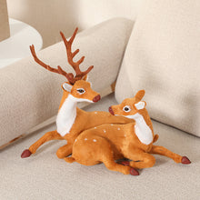 Load image into Gallery viewer, Baking Christmas Tree Decoration Mini Cute Sika Deer Shopping Window Simulation
