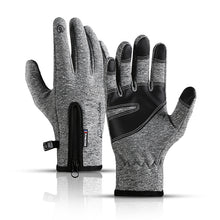 Load image into Gallery viewer, Men's and Women's Sports Winter Touch Screen Skiing Bicycle Riding Fleece-Lined Warm-Keeping and Cold-Proof Gloves
