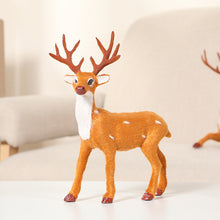 Load image into Gallery viewer, Baking Christmas Tree Decoration Mini Cute Sika Deer Shopping Window Simulation
