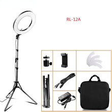 Load image into Gallery viewer, LED Ring Light 14 Inch Dimmable ringlight With Tripod phone holder For Studio Ring Lamp Photography Photo Makeup YouTube
