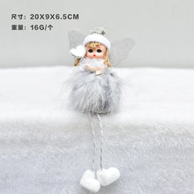 Load image into Gallery viewer, New Christmas Decorations Christmas Tree Pendant Feather Angel Pendant Cute Wind Doll

