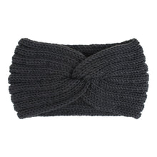 Load image into Gallery viewer, Wool Knitted Hair Band Women's Sports Headband Autumn and Winter Hair Accessories Cross Hair Band
