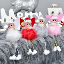 Load image into Gallery viewer, New Christmas Decorations Christmas Tree Pendant Feather Angel Pendant Cute Wind Doll
