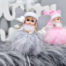 Load image into Gallery viewer, New Christmas Decorations Christmas Tree Pendant Feather Angel Pendant Cute Wind Doll
