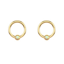 Load image into Gallery viewer, Stainless Steel Zircon Nose Ring Nose Stud Ear Studs Piercing Jewelry
