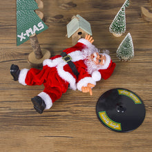Load image into Gallery viewer, Electric Music Rotating Inverted Street Dance Santa Claus Little Doll Christmas Decorations Ornaments Christmas Gifts Gifts
