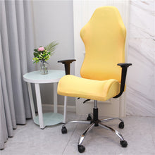 Load image into Gallery viewer, Gaming Chair Covers Computer Desk Chair Slipcover Office Game Reclining Racing Stretch High Back Gamer Swivel Chairs Protector （Only chair cover）
