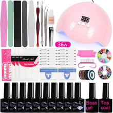 Load image into Gallery viewer, Manicure Set Tool UV Polish Polygel Nail Kit Gel Nail Polish Nail

