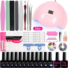 Load image into Gallery viewer, Manicure Set Tool UV Polish Polygel Nail Kit Gel Nail Polish Nail
