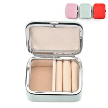 Load image into Gallery viewer, 2pcs Jewelry Storage Box Mini-Portable Earrings Holders Case
