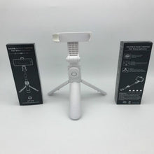 Load image into Gallery viewer, Tabletop Tripod Extender Selfie Stick For Iphone Integrated Universal Phone Holder BT Remote
