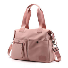 Load image into Gallery viewer, Corduroy Backpack for Women Cute Tassel Student School Bag Casual Knapsack for children or adults

