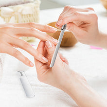 Load image into Gallery viewer, B12 ℗Llano Stainless Steel Nano Nail File with Anti-Slip Handle Free Leather Case
