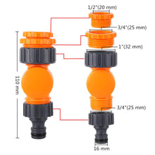 Load image into Gallery viewer, 180° Rotatable Quick Connector 1/2" 3/4" Water Pipe Fast Access Coupling Joint Garden Agriculture Greenhouse Irrigation Fittings
